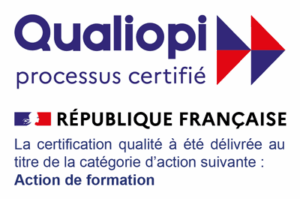logo qualiopi avec action de formation